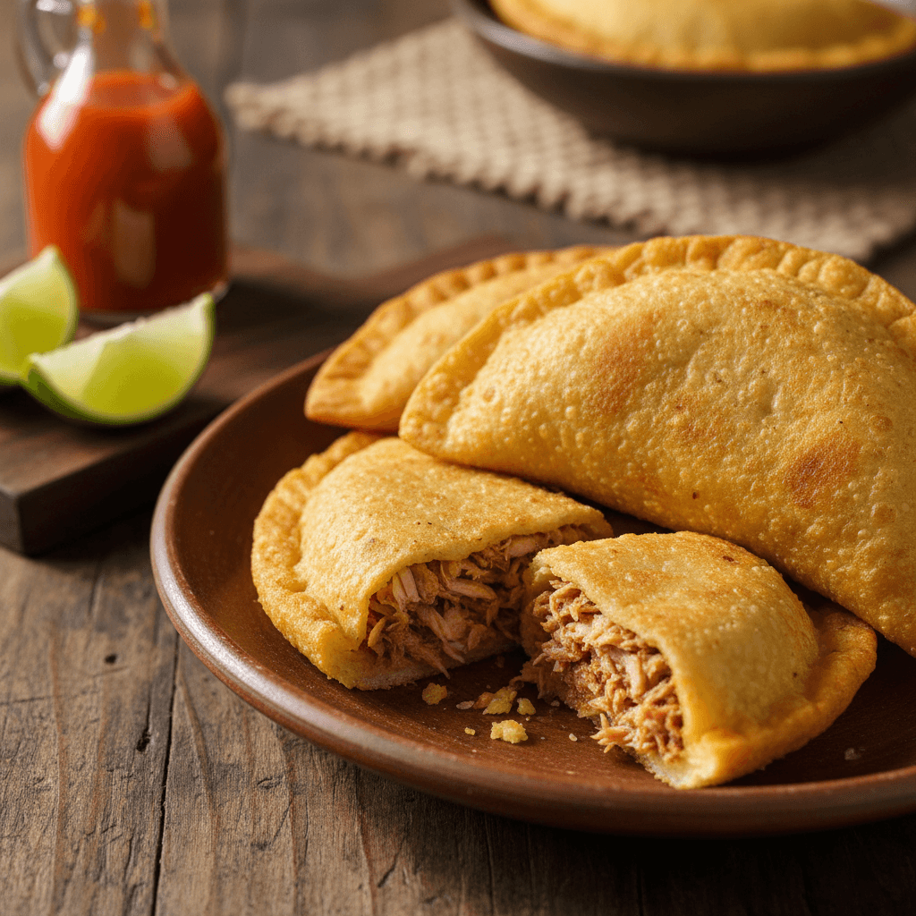 Empanadas Venezolanas: 5 Rellenos y Receta Masa