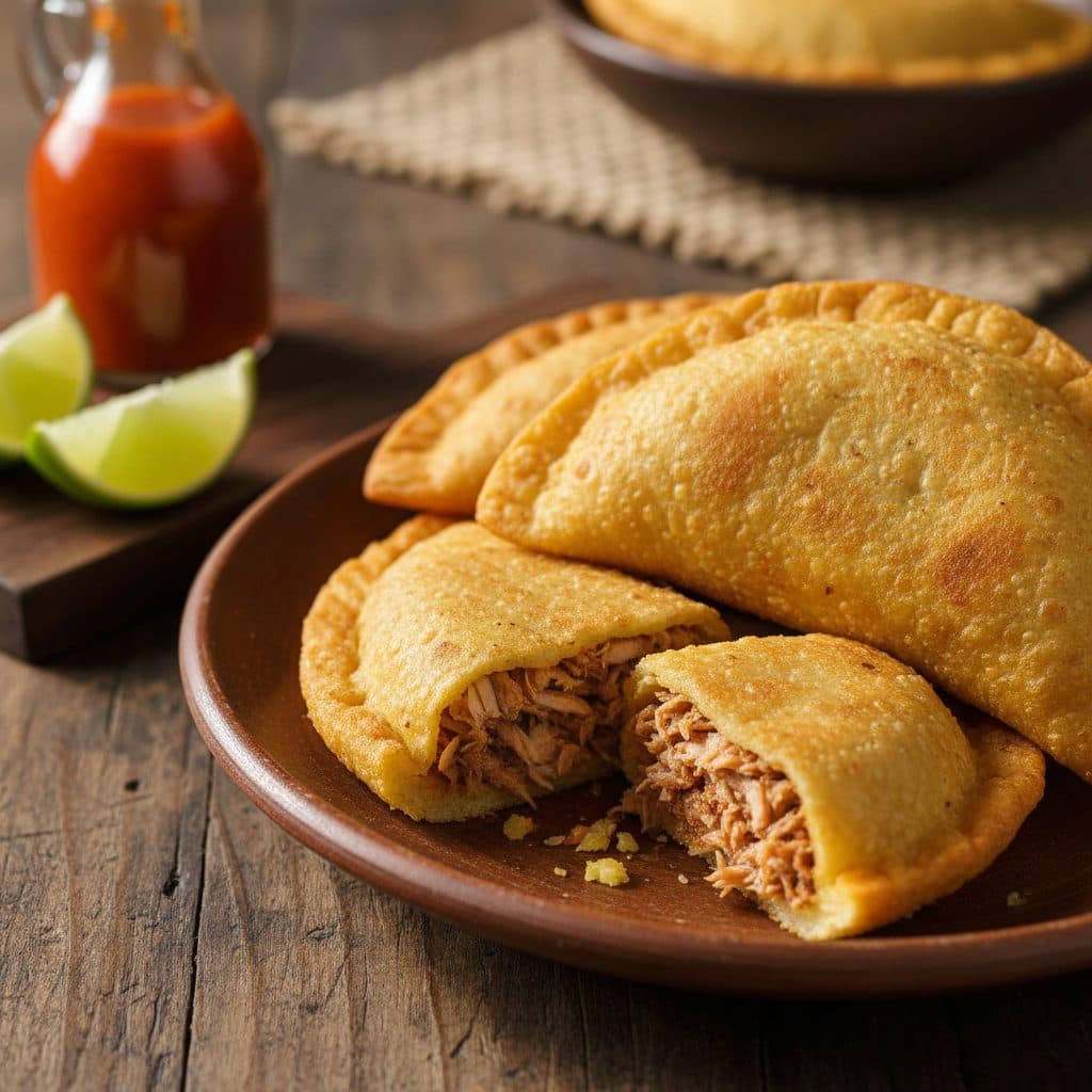 Empanadas Venezolanas: 5 Rellenos y Receta Masa