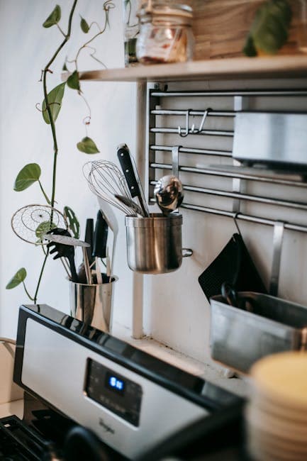 Organiza tu cocina en 5 pasos sencillos