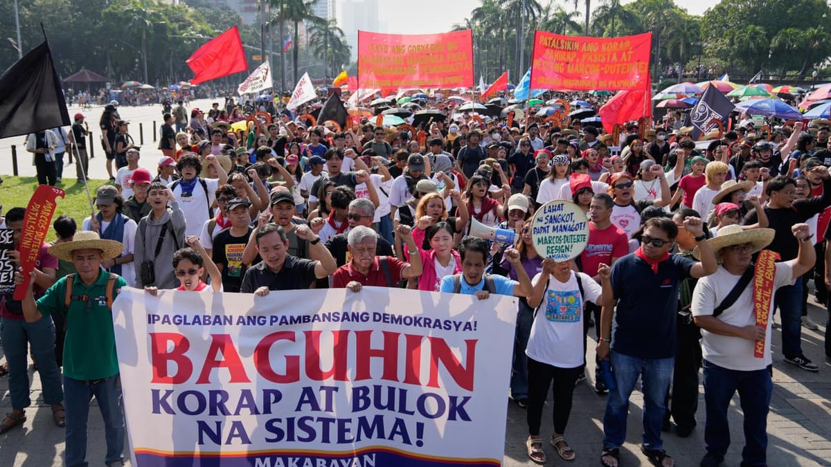 Protestas masivas en Filipinas contra fraude