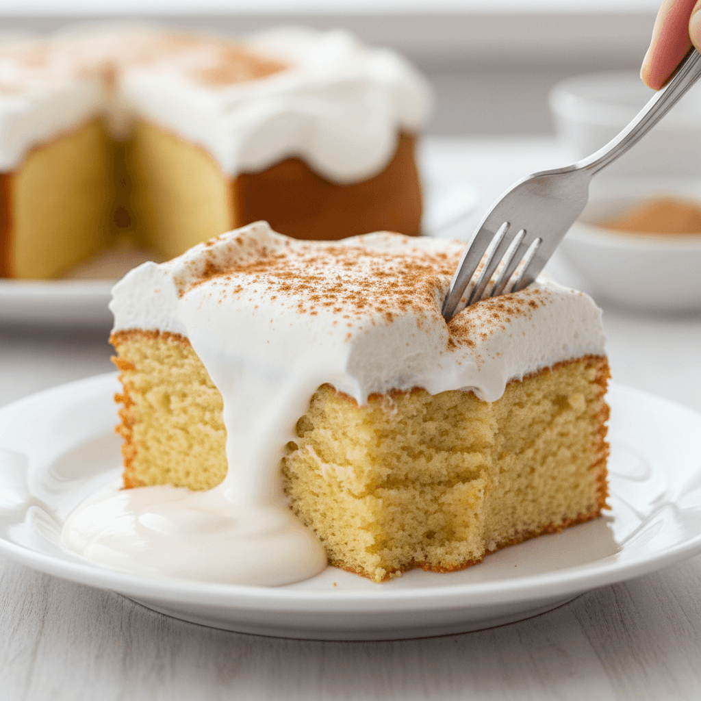 Receta de Tres Leches: Postre Cremoso Fácil