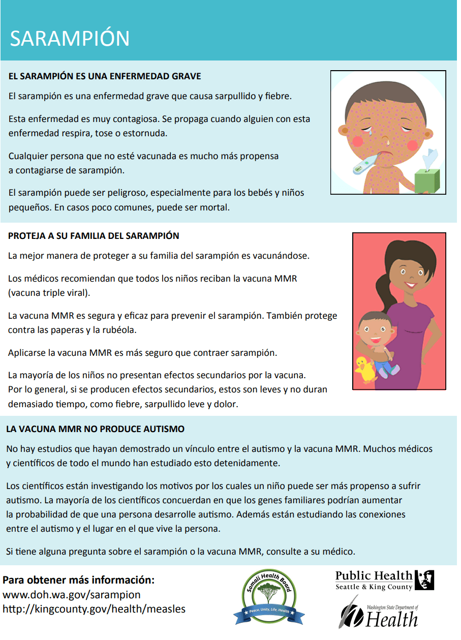 Solo hay una excusa para no usar la vacuna contra el sarampion